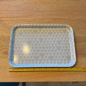 IKEA Gray Patterned Tray